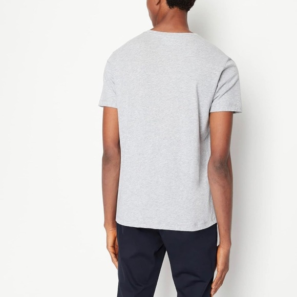 AX Armani Exchange Men's Crew Neck Logo Tee - Picture 4 of 6